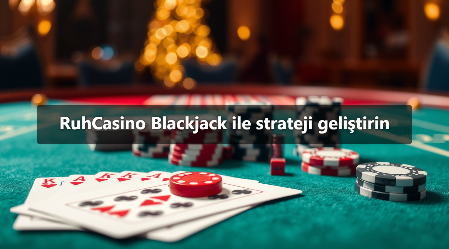 RuhCasino Blackjack ile strateji geliştirin